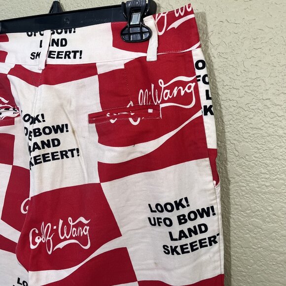 Golf Wang Coco Cola UFO Chino Pants Size 32 - Picture 9 of 11